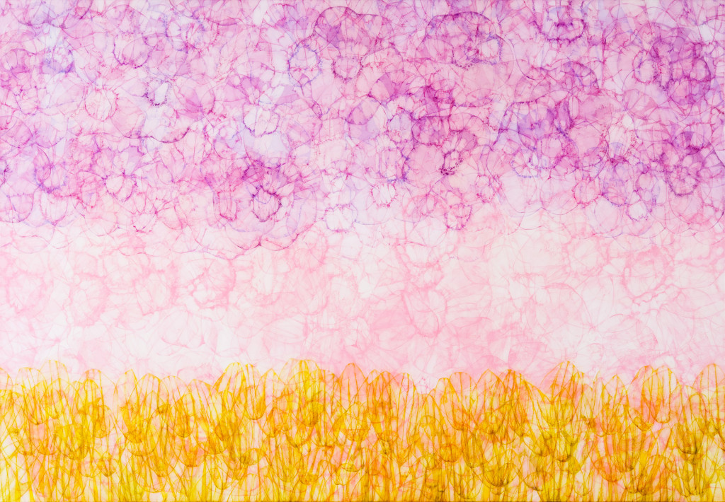 hedge 80×116cm oil on canvas 2009